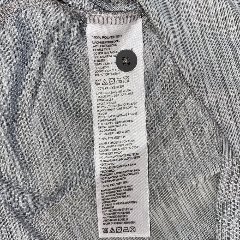 Tommy Bahama IslandZone Polo Shirt Mens XL Gray Solid Short Sleeve - Picture 6 of 8
